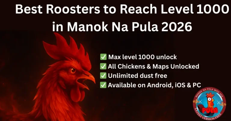 Best Roosters to Reach Level 1000 in Manok Na Pula 2026